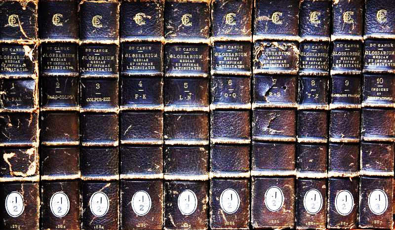 Du Cange, les 10 volumes